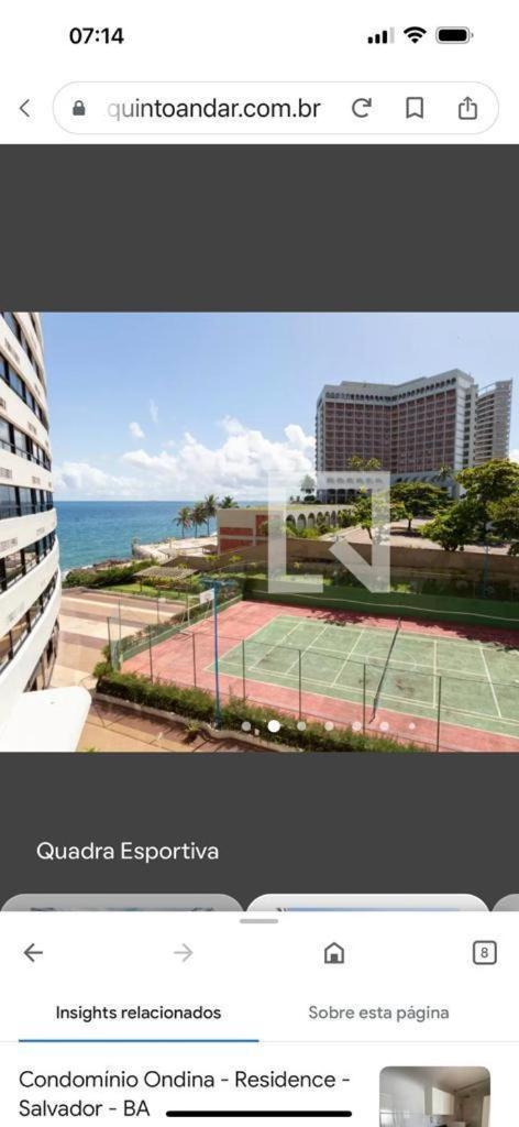 Apart Hotel 2 Quartos Frente Mar 萨尔瓦多 外观 照片