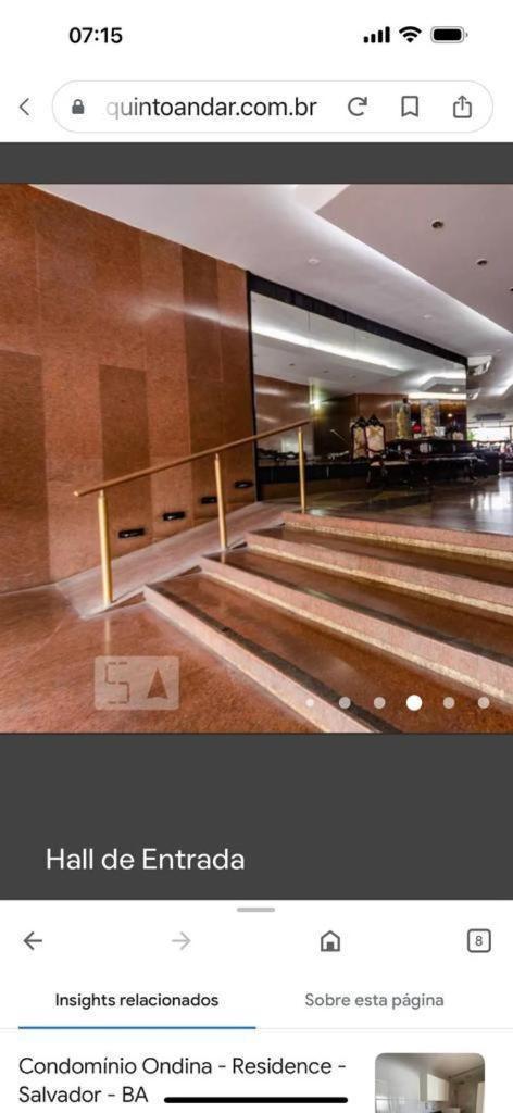 Apart Hotel 2 Quartos Frente Mar 萨尔瓦多 外观 照片